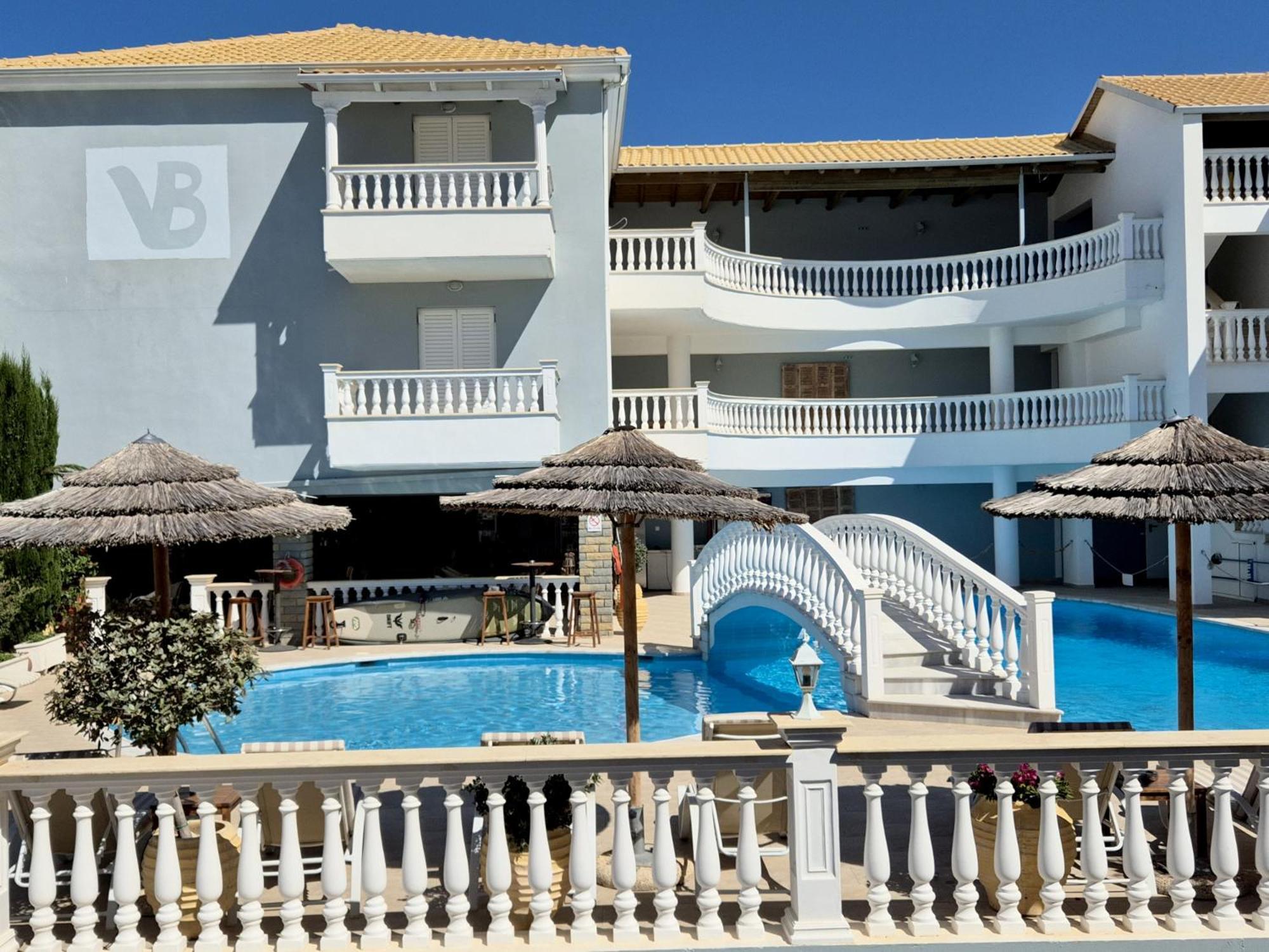 Vrachos Beach Hotel Exterior foto