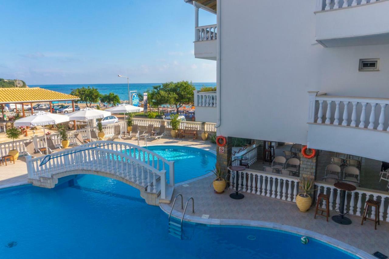 Vrachos Beach Hotel Exterior foto